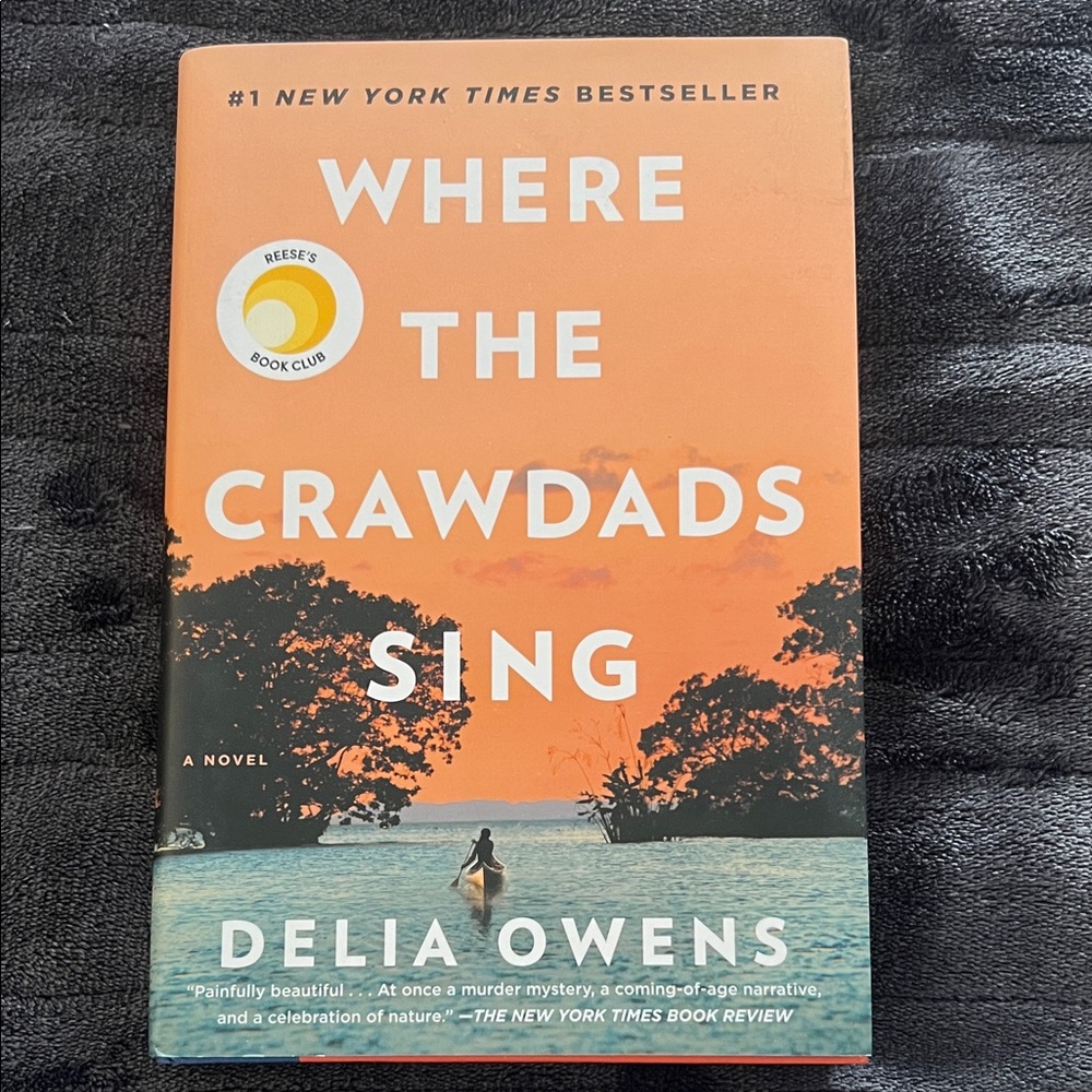 Where The Crawdads Sing by Delia Owens Hard Cover